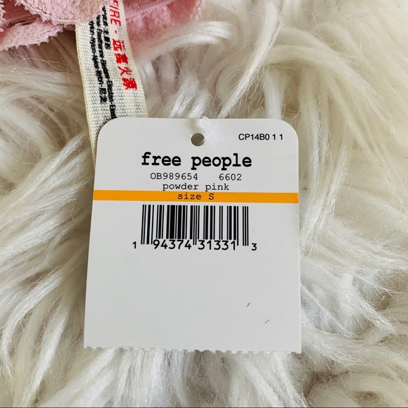 SOLDFree People Reese Lace Bralette in Powder Pink - Picture 6 of 6